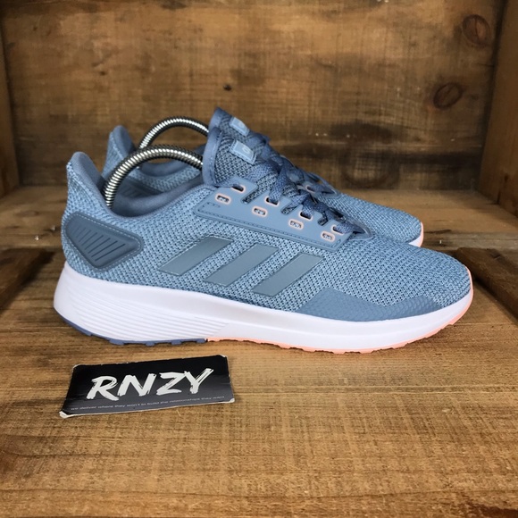 Adidas - Womens Duramo 9 Shoes - Raw Pink/Raw Pink/Glow Pink - Onceit